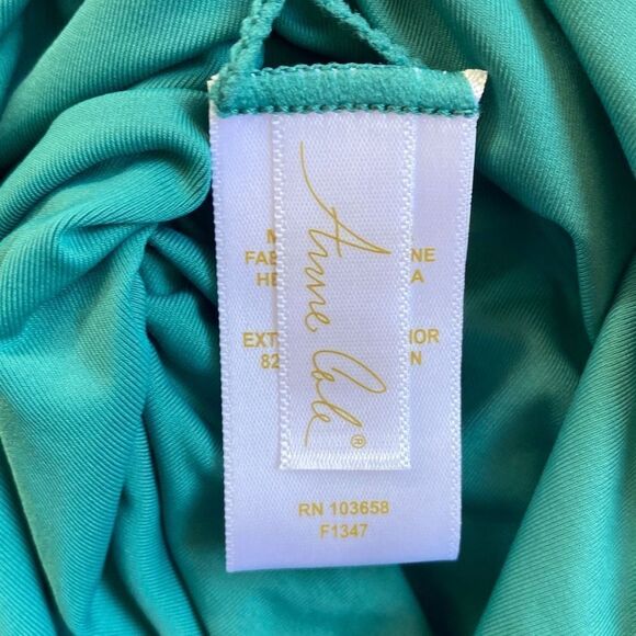 Anne Cole NWT Bikini Bottom Size 18W Ocean Green Teal 3-Way Convertible - Picture 7 of 11